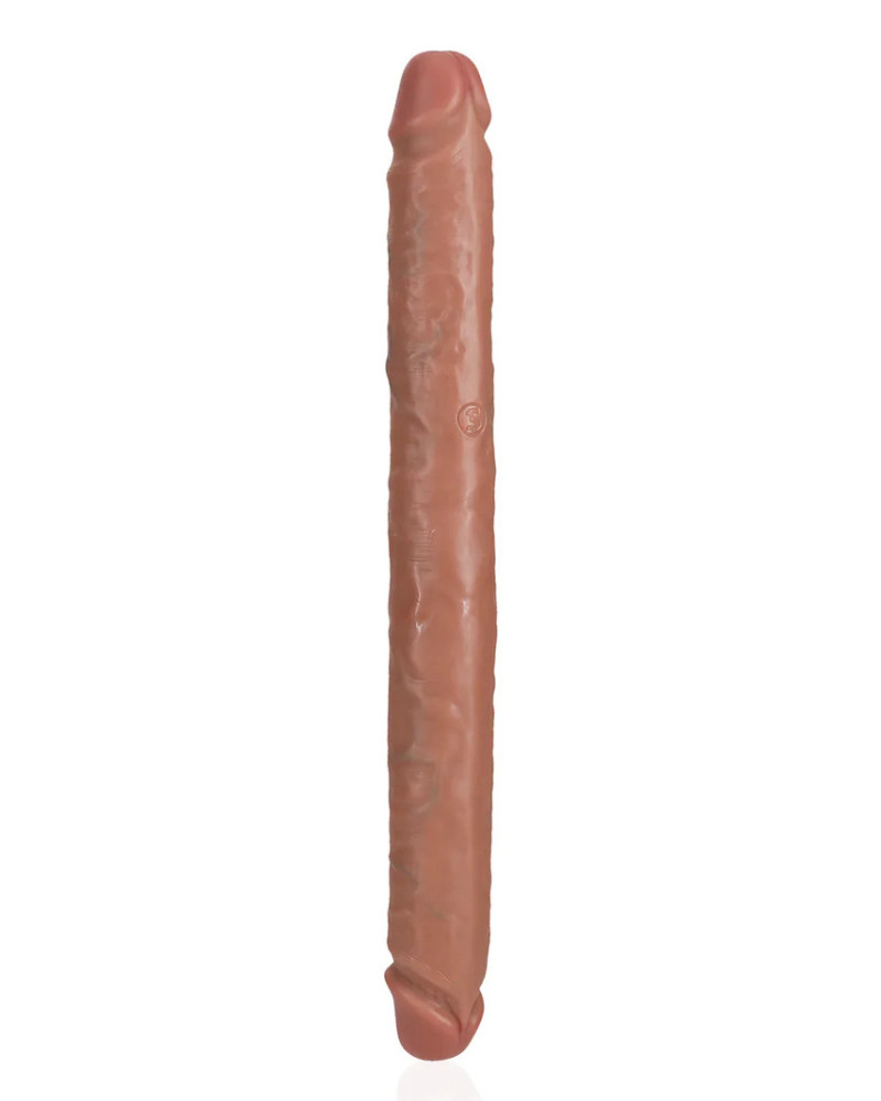 Double Gode Straight Slim 35.5 x 3.8cm Marron 