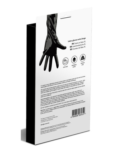 Gants en Latex Prowler Red Extra Larges Noir 