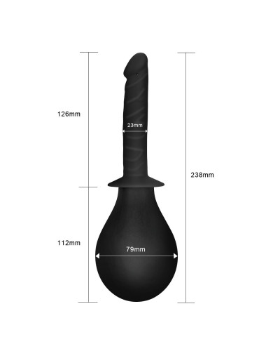 Poire de lavement anal Flexible 12 x 2 cm 