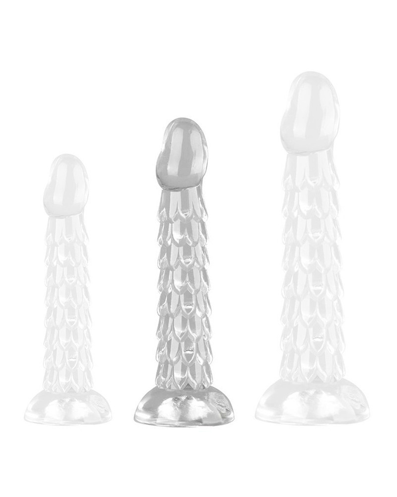 Gode Transparent Scales Mush M 17 x 4cm 