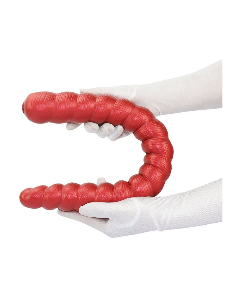 Double Gode Narvax 52 x 5.2cm Rouge 