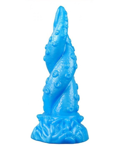 Gode Octopus 15 x 5.5cm Bleu 