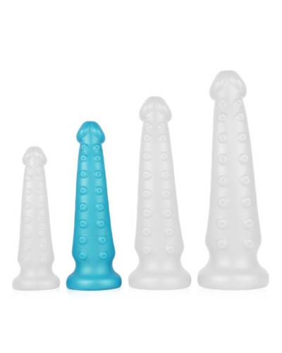 Gode Tentakel M 23 x 5.5cm Bleu 