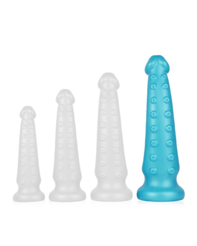 Gode Tentakel XL 30 x 7.5cm Bleu 
