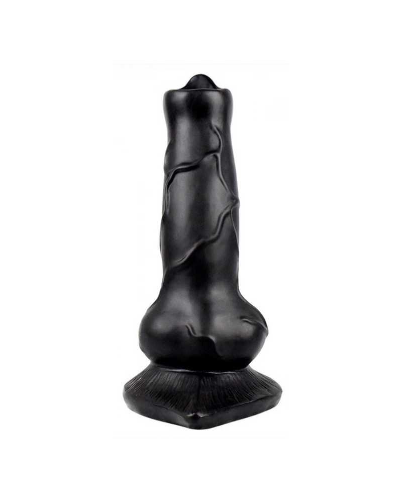 Gode Dog Cock 12 x 4cm Noir 