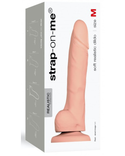 Gode réaliste Soft M 14 x 3.8cm 