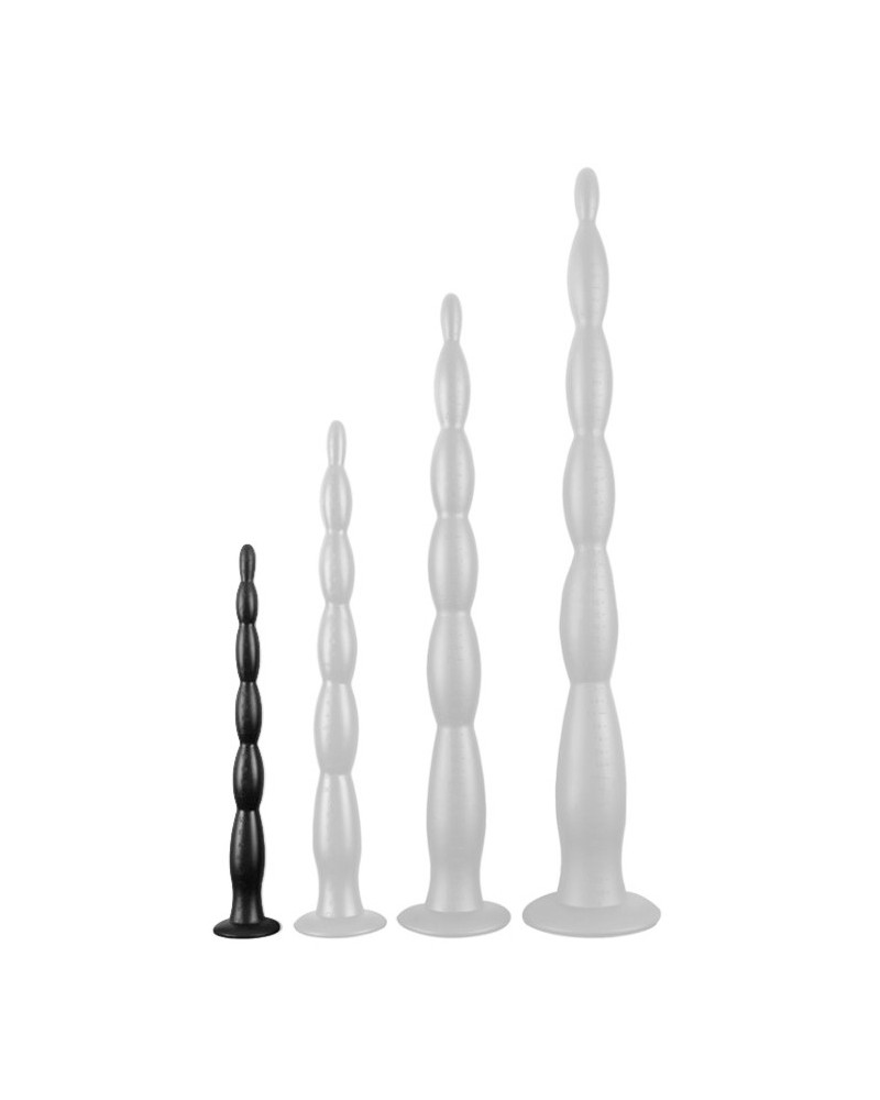 Gode Scale Beads S 30 x 3cm Noir 