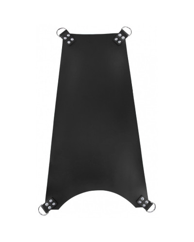 Sling en cuir 4 Points Ajusté Noir 