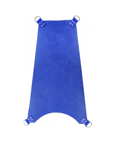 Sling en cuir 4 Points Ajusté Bleu 