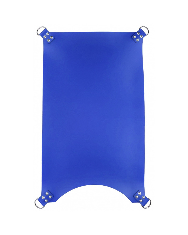 Sling en cuir 4 Points Bleu 