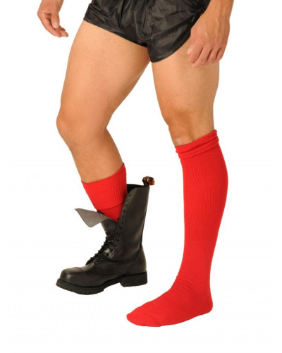 Chaussettes Boot Rouges 