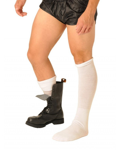 Chaussettes Boot Blanches 