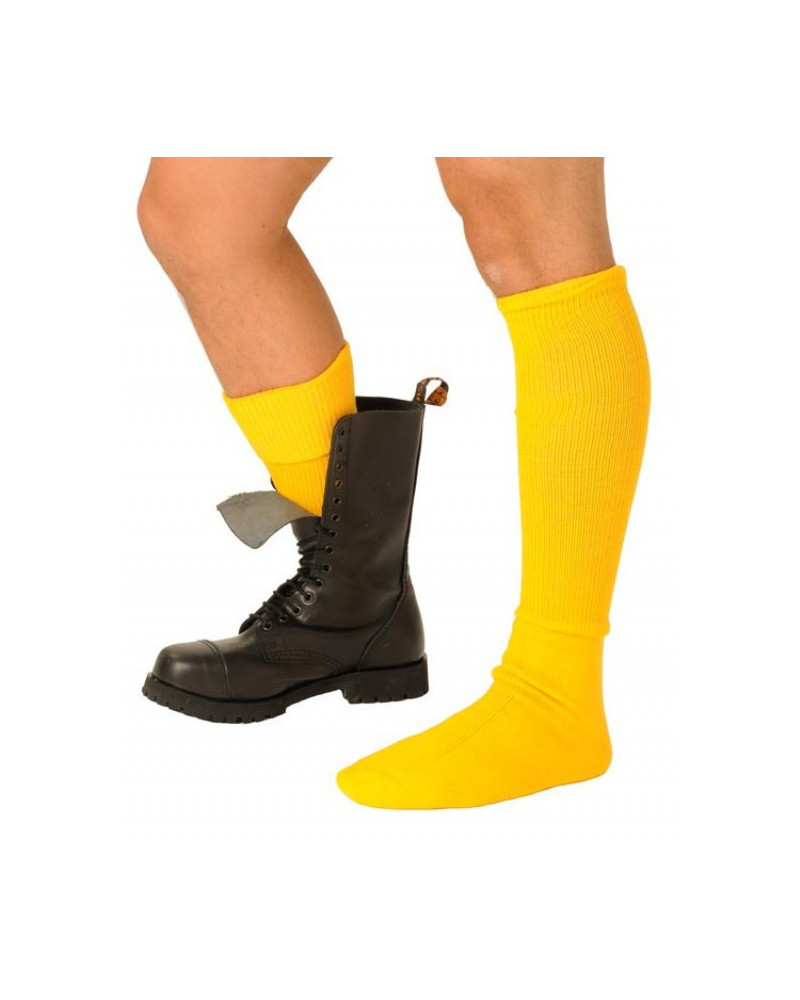 Chaussettes Boots Jaunes 