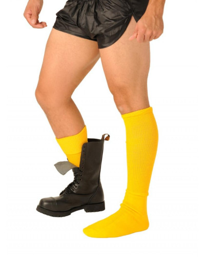 Chaussettes Boots Jaunes 