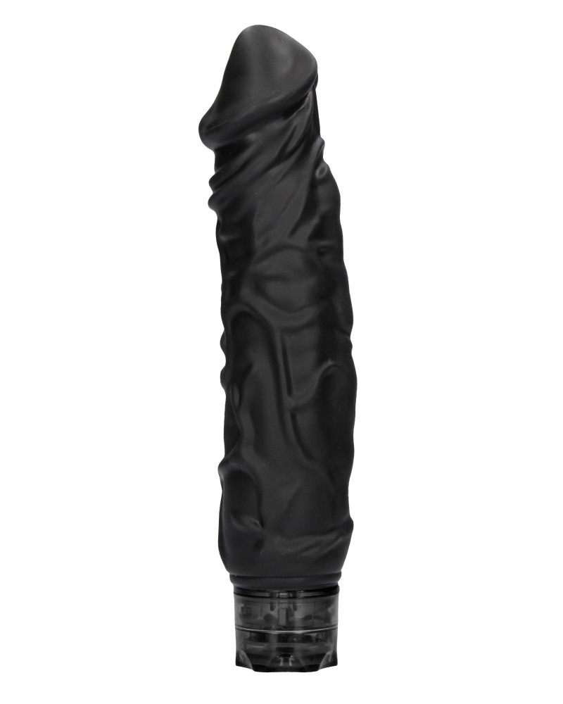 Gode vibrant Realistic 20 x 5cm Noir 