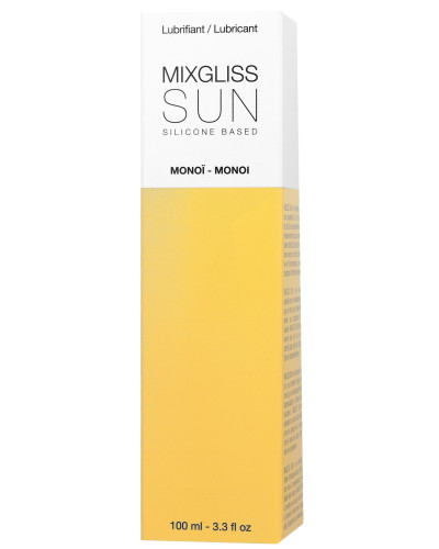 Lubrifiant Silicone MixGliss Sun - Monoï 100ml 