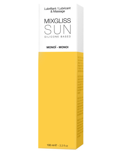 Lubrifiant Silicone MixGliss Sun - Monoï 50ml 