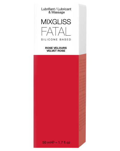 Lubrifiant silicone MixGliss Fatal - Rose Velours 50ml 
