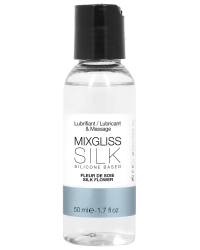 Lubrifiant silicone MixGliss Silk - Fleur de soie 50ml 