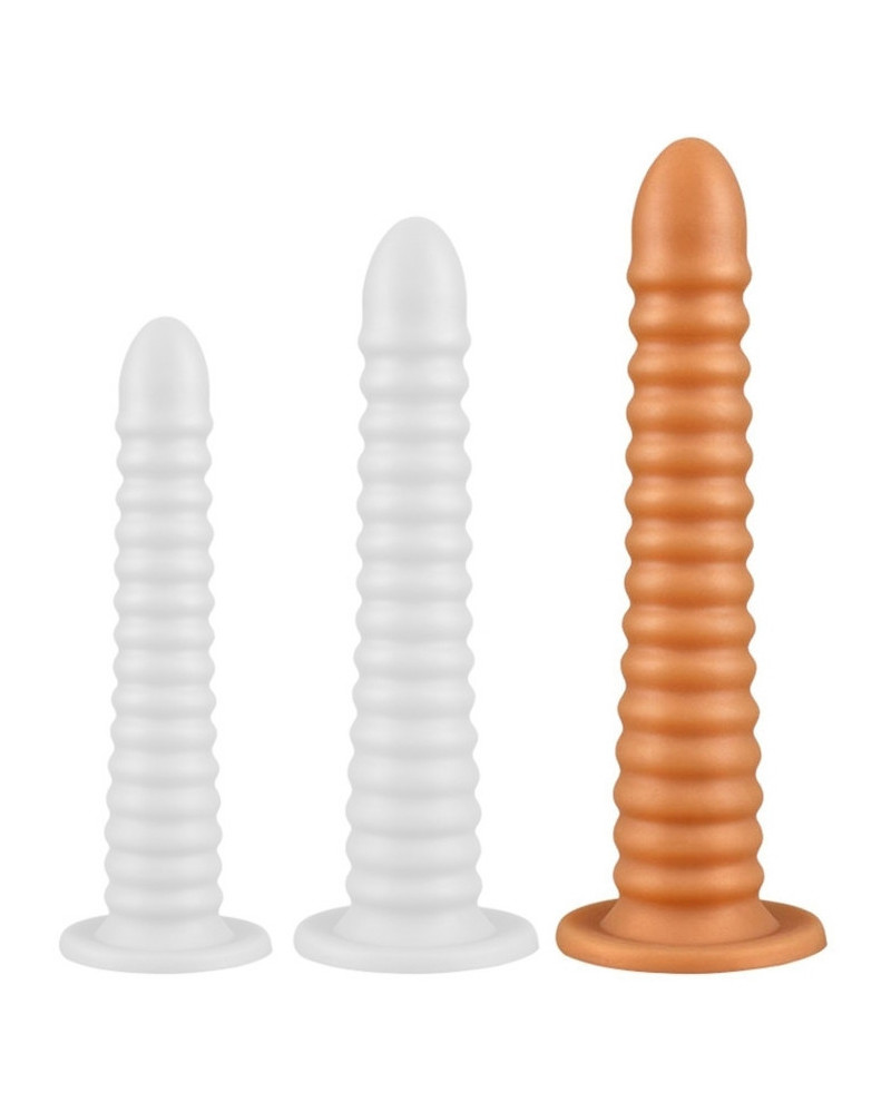 Gode silicone Bombyx L 33 x 6cm 