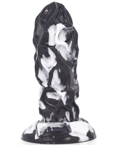 Gode Dragonis 16 x 5.5cm Noir-Blanc 