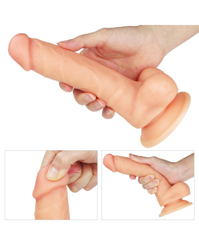 Gode réaliste Soft Dude 15 x 4cm 