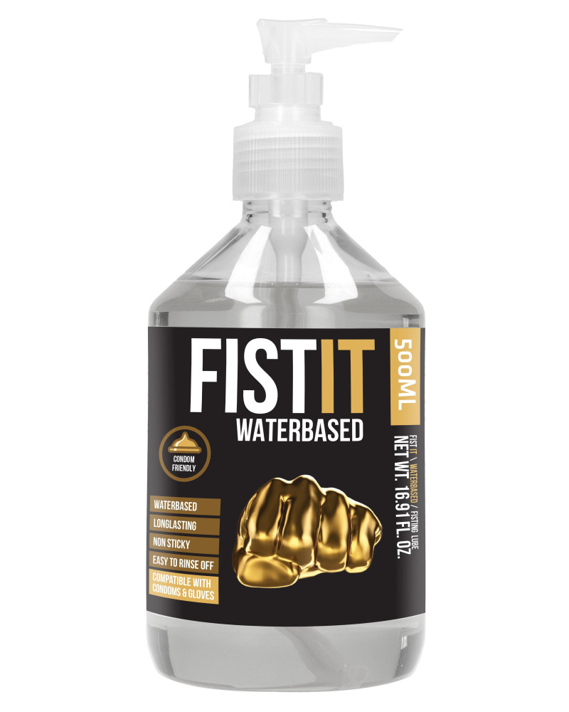 Lubrifiant Eau Fist It - Bouteille Pompe 500ml 