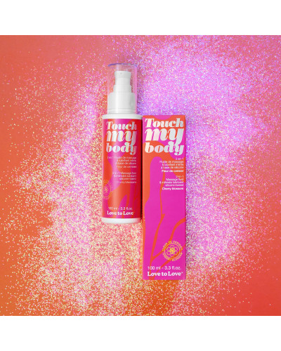 Lubrifiant Silicone TOUCH MY BODY Fleur de Cerisier 100ml 