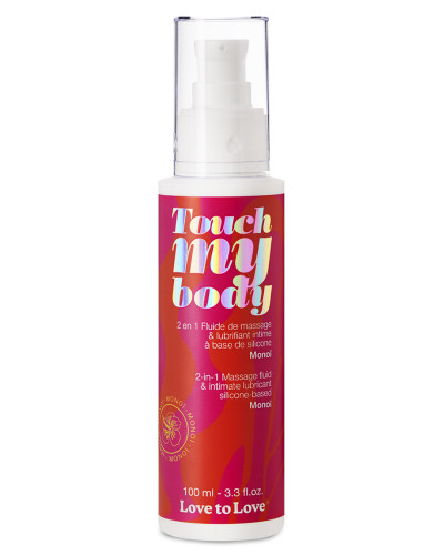 Lubrifiant Silicone Touche My Body Monoï 100ml 