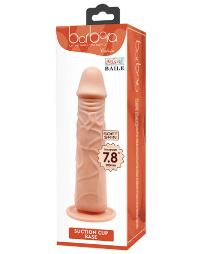 Gode ventouse Baile Calvin 18 x 4cm 