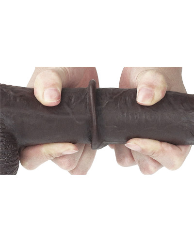 Gode Sliding Skin 17 x 4.2cm Marron 