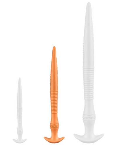 Gode silicone Vikaelis M 37 x 4cm 