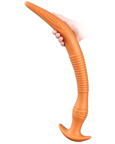 Gode silicone Vikaelis M 37 x 4cm 