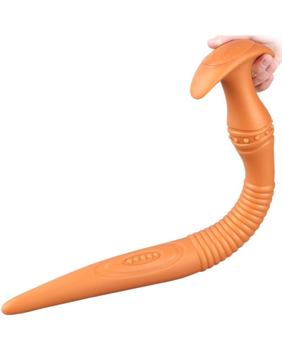 Gode silicone Vikaelis M 37 x 4cm 
