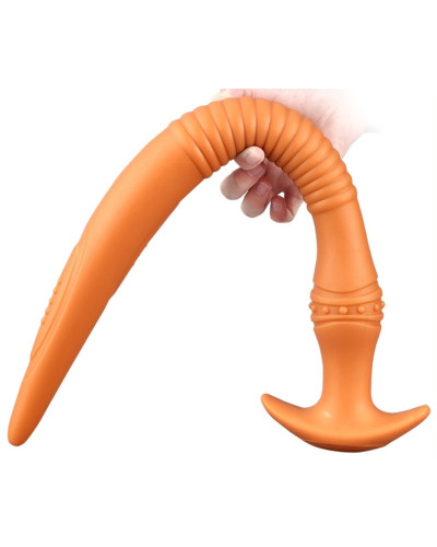 Gode silicone Vikaelis M 37 x 4cm 
