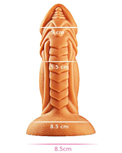 Gode silicone Fishy 18 x 5.5cm 