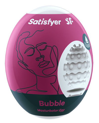 Oeuf de masturbation Satisfyer Bubble 