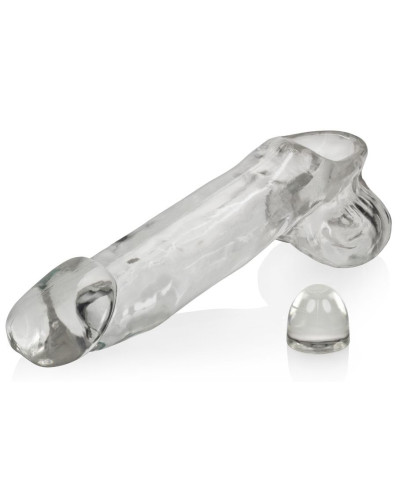 Gaine de pénis Daddy 20 x 6cm Transparente 