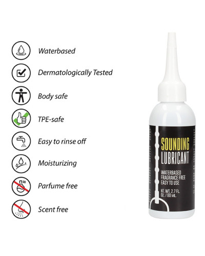 Lubrifiant pour urètre Sounding Lube 80ml 