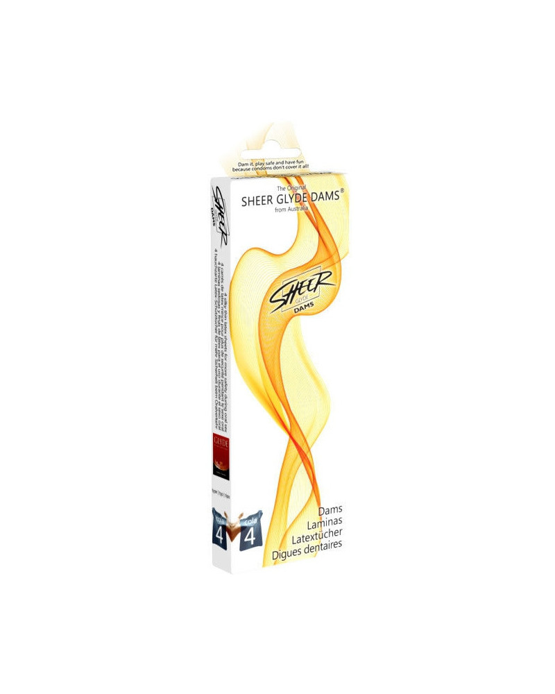 Digues en latex Glyde Dams Cola x4 