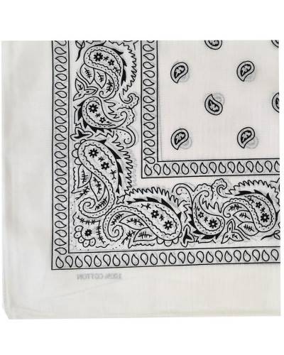 Bandana HANKY Code Fetish Blanc - Masturbation 