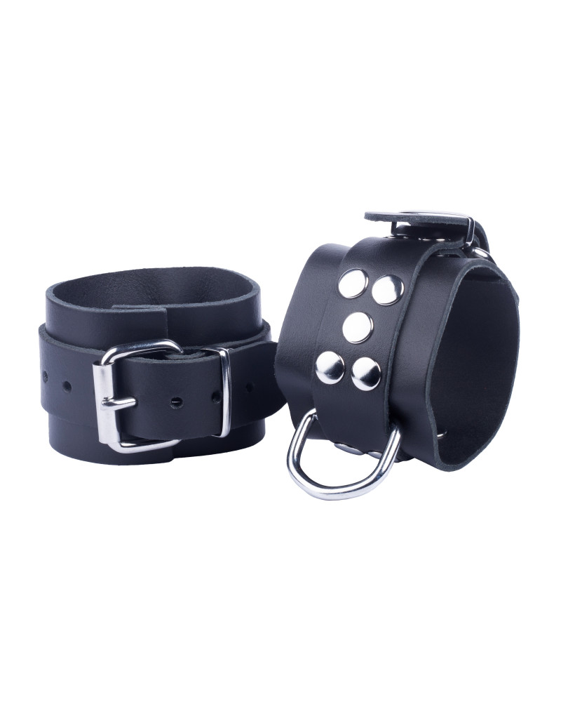 Menottes en cuir Ultra Noires 