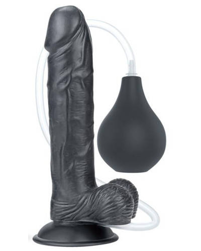 Gode éjaculateur Squirt 20 x 4.5cm Noir 