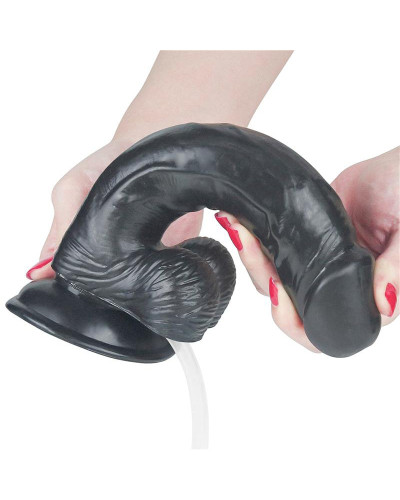 Gode éjaculateur Squirt 18 x 4.5cm Noir 