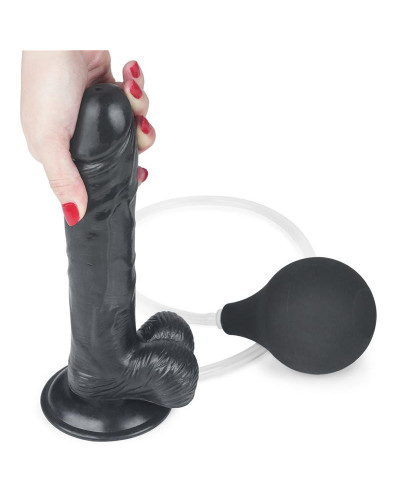 Gode éjaculateur Squirt 18 x 4.5cm Noir 