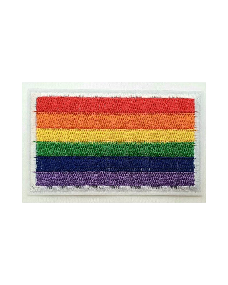 Écusson thermocollant Rainbow 5.5 x 8.5cm 