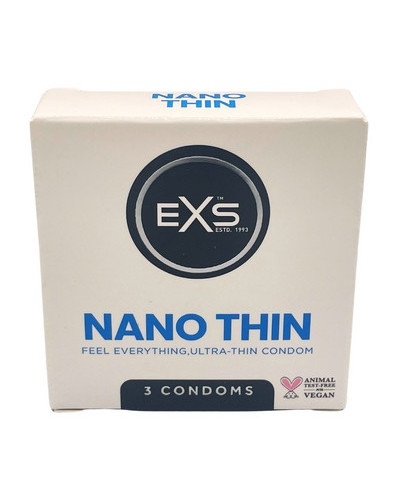Préservatifs fins Nano Thin x3 