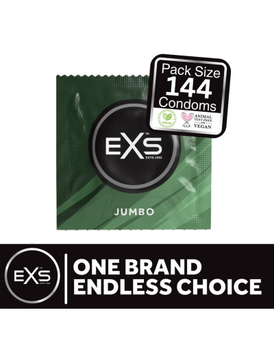 Préservatifs XXL Jumbo x144 