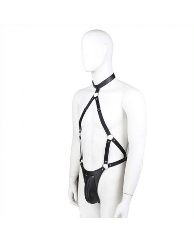 Ensemble Panties avec harnais Simili 