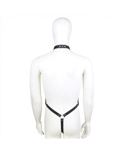 Ensemble Panties avec harnais Simili 